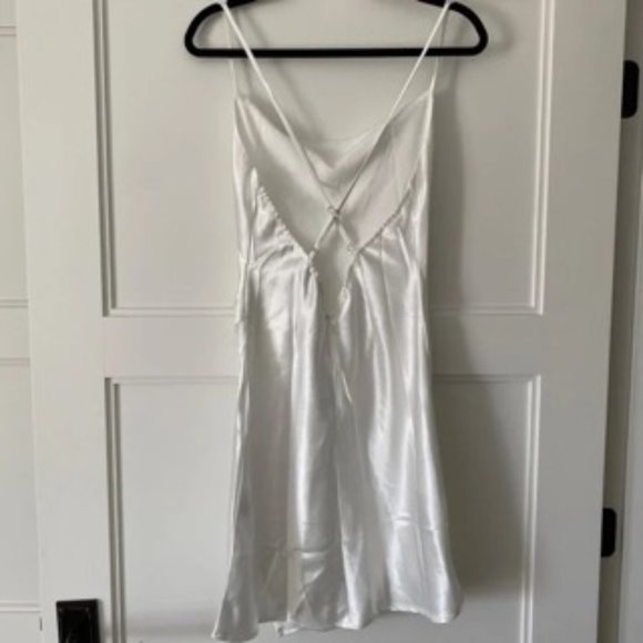 Cowl Neck Wrap Front Dress - Picture 5 of 9